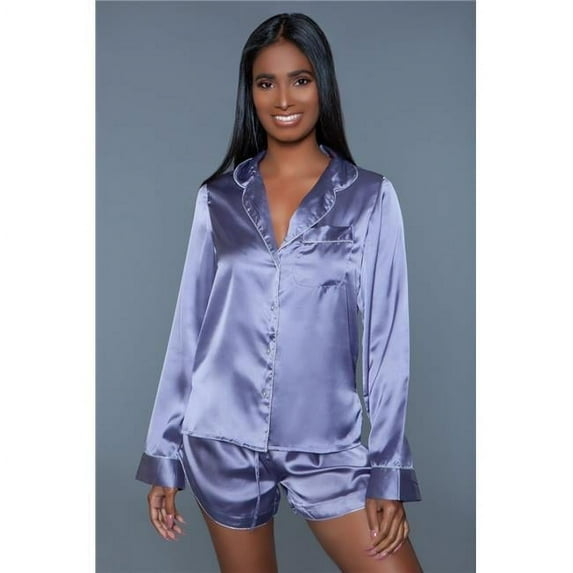 Women Liz Pajama Set, Lilac - 3X - 2 Piece