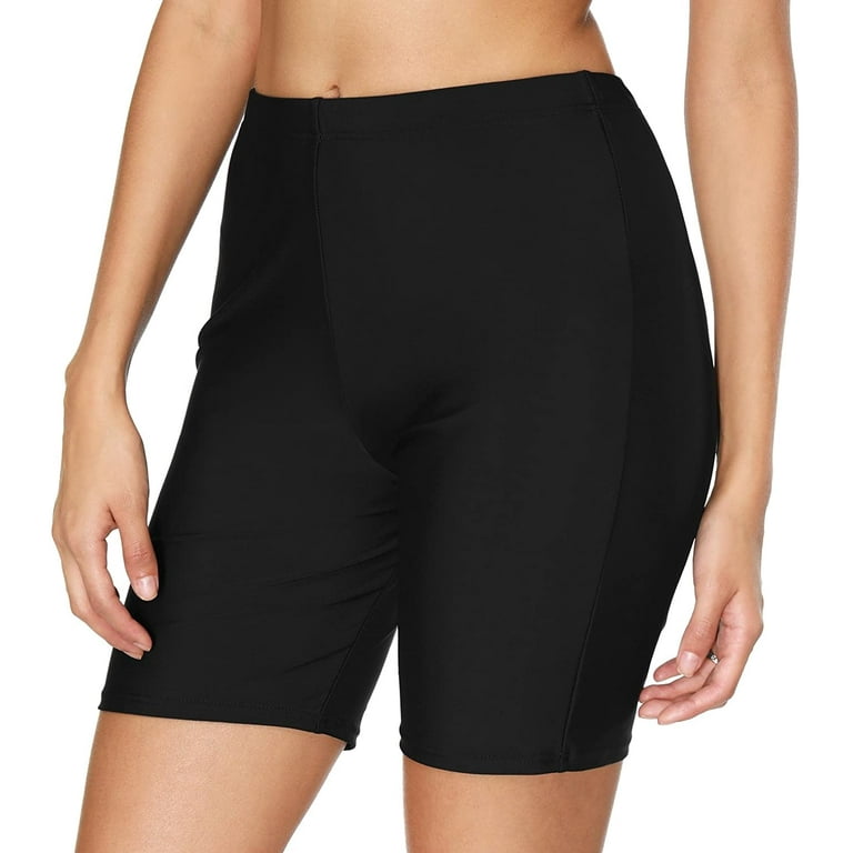 High Waist Womens Board Shorts Walmart Plus Size High Waisted Swim