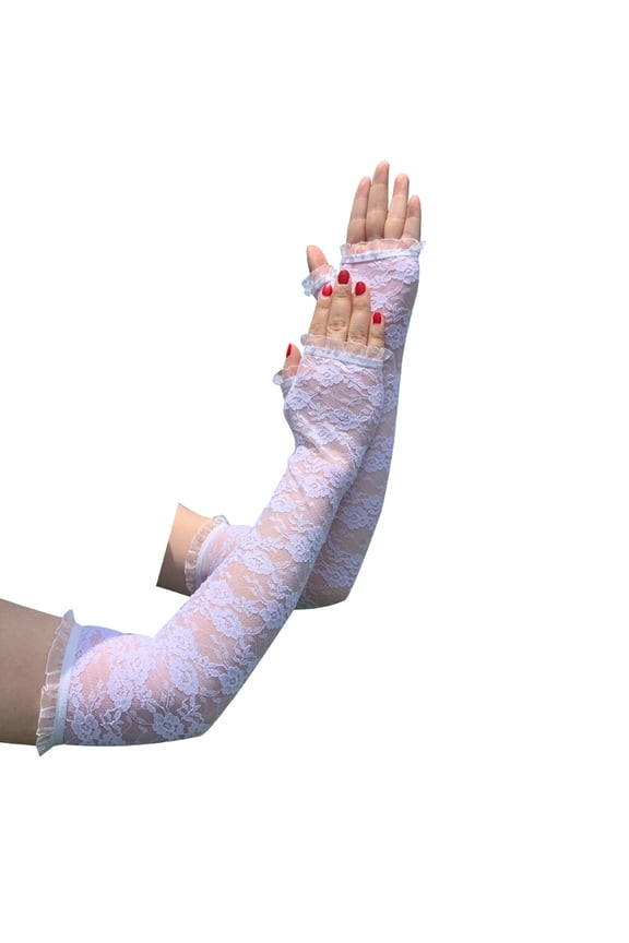 Women Long Gloves for Wedding Bridal Party Feather Gloves for Bride Wedding Accessories