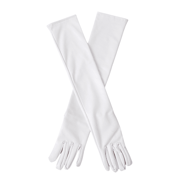 Women Long Gloves for Wedding Bridal Party Feather Gloves for Bride Wedding Accessories