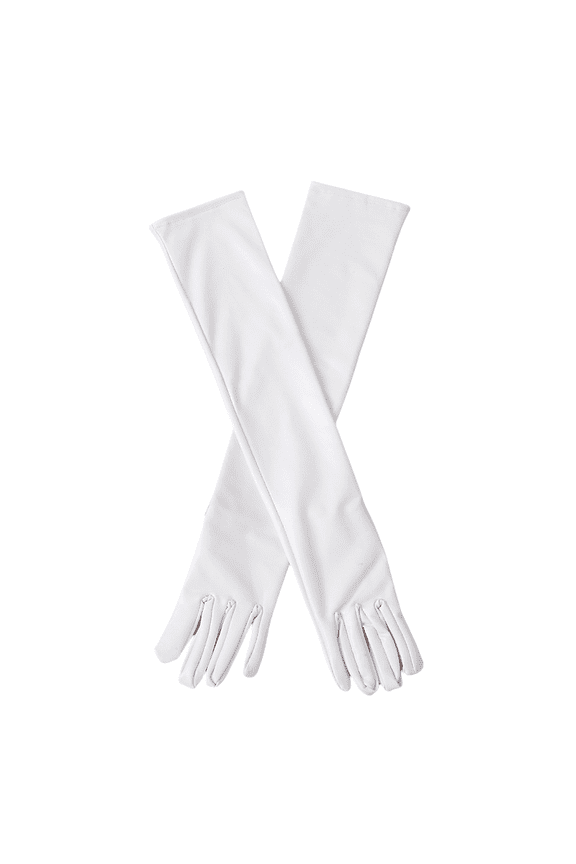 Women Long Gloves for Wedding Bridal Party Feather Gloves for Bride Wedding Accessories