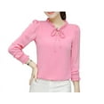 thumbnail image 1 of Women Long Sleeve Blouses Shirts Elegant Work Casual Tops, 1 of 17