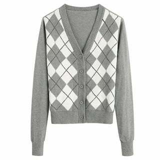 Argyle Cardigan Women Argyle Cardigan Women