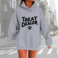 thumbnail image 1 of Women Long Sleeve Letter Printed Hoodie Loose Oversize Sweatshirts Pullover Sweatshirts Top Blouse Womens Tunic Sweatshirts Small Sweatshirts Tunic Hoodie Women's Athletic Hoodies Women Sweater, 1 of 5