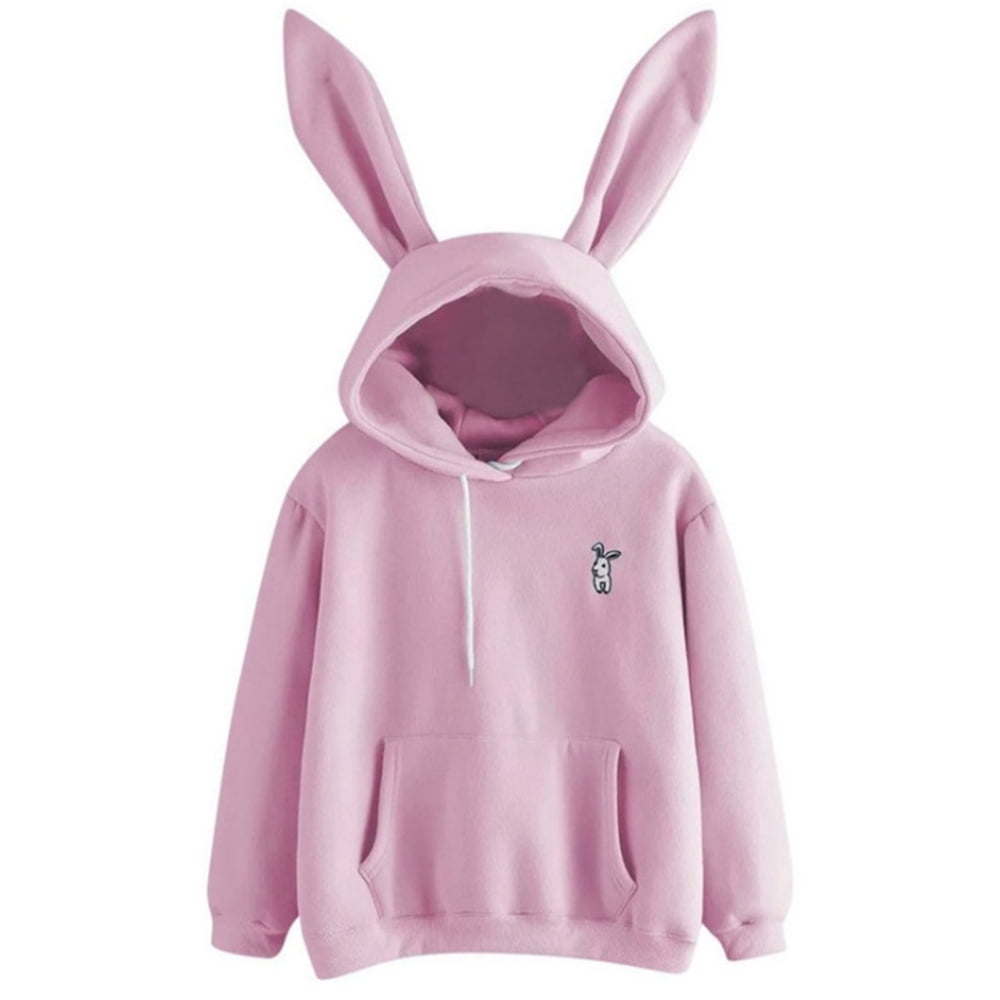 Bunny hoodie for adults top