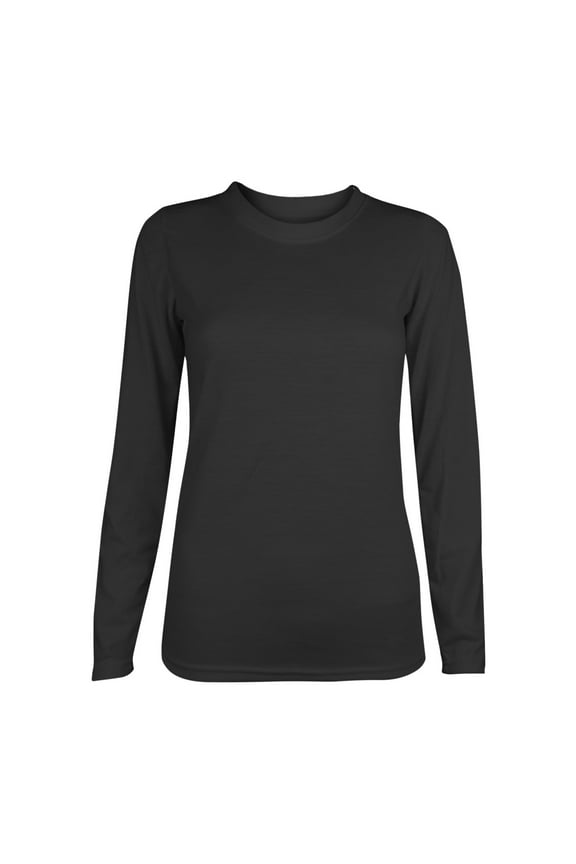 Women Long Sleeve Round Neck Elegant Plain Color Casual T-Shirts Basic Slim fit Tee Tops Autum Clothes