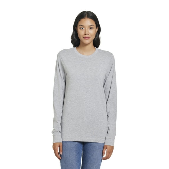 Women Long Sleeve T-Shirt Premium Jersey Long Sleeve Shirts Tee 100% Cotton S M L XL 2XL 3XL Blank Ladies Tshirts