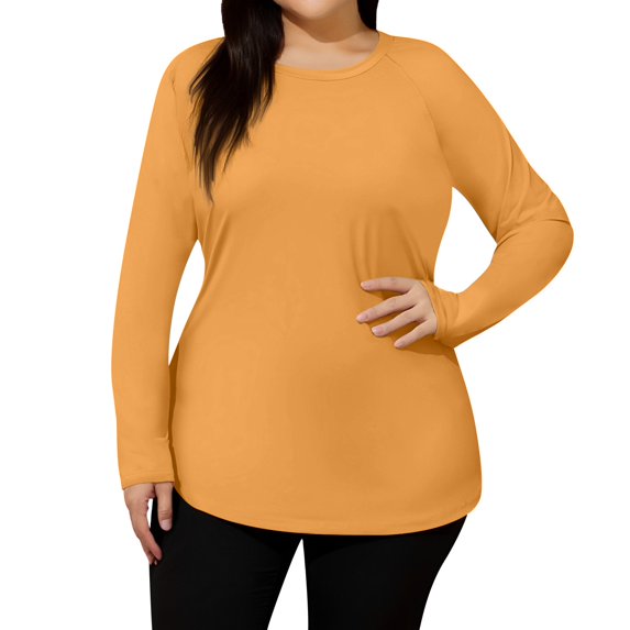 Women Long Sleeve UV Protection Shirts Rash Guard Casual Tops Sun Protection Workout Hiking T Shirts for Women