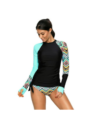 Buy BALEAF Women's Active Swim Bralette UPF 50+ Athletic Medium Support  Bikini Swimsuit Tops Blue L at