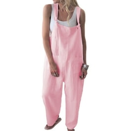 Women's Pure Color Strap Jumpsuits Women's Pure Color Strap Jumpsuits
