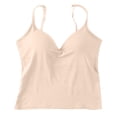 thumbnail image 1 of Women Loose Sleeveless Camisole with Built-in,for Sports Home Cami Bra, 1 of 6