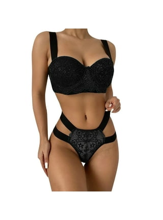 Bras Sets Deep V Shape Bra Set Lace Sexy Lingerie Gathering Push Up Design  Underwear For Women Panties And From 14,36 €