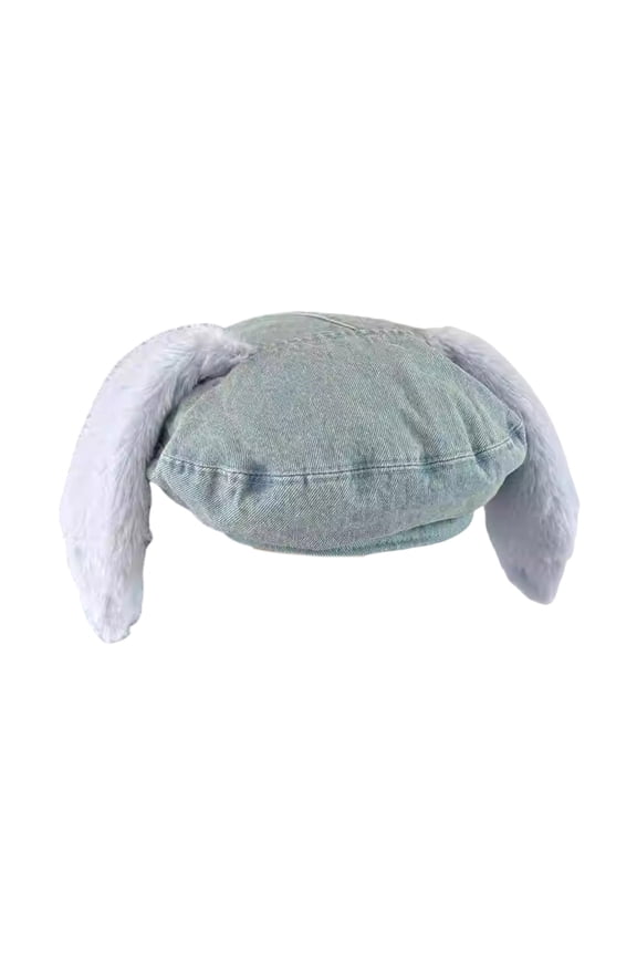Women Lovely Rabbits Ears Hats Girls Party Hats Winter Autumn Warm Hats