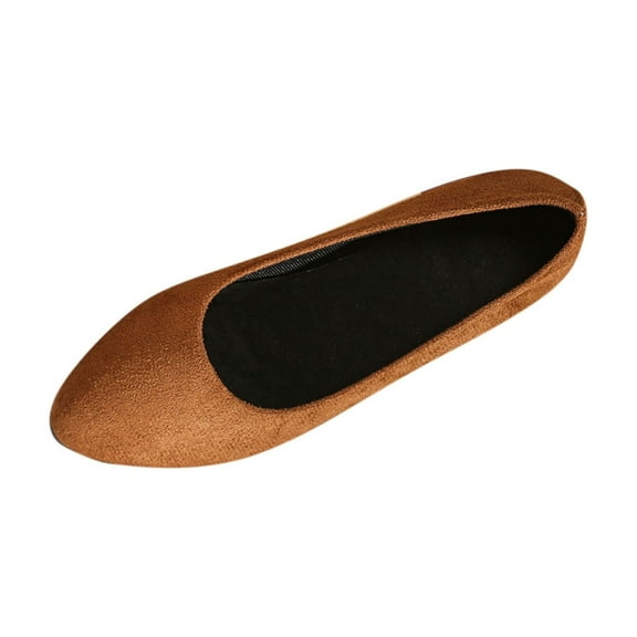 Women Low Chunky Rounded Toe Heels Healed Dress Elegant Wedges Working Shoes Women Pointed Toe Ballets Flats Comfort Slip On Walking Shoes for Driving