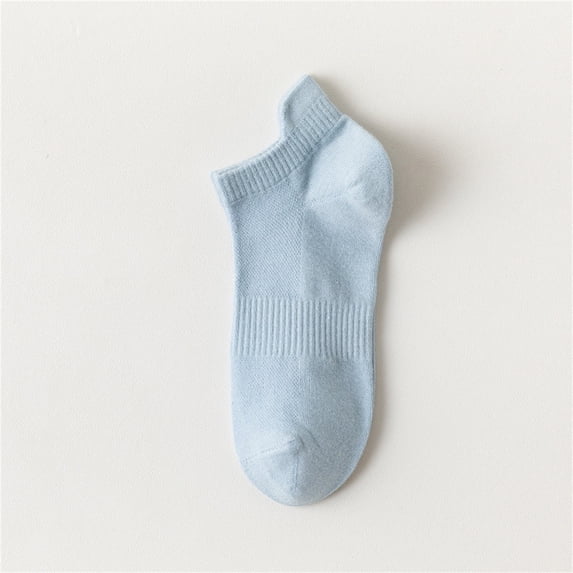 Women Low Cut No Show Ankle Socks Thin Athletic Running Heel Tab Cotton