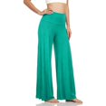 thumbnail image 1 of Women Low Rise Wide Leg Flared Sweatpants Fold Over Leggings Lounge Yoga Pants S, 1 of 4
