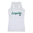thumbnail image 1 of Women Loyola Maryland Greyhounds Script Tank T-Shirt, White - Extra Large, 1 of 1