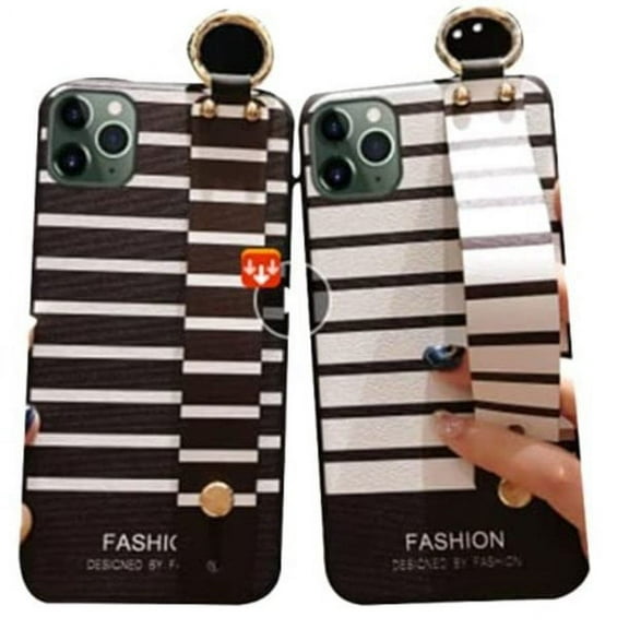 Women Luxury Wrist Strap Case iPhone 13 -Silicone Cases 13 iPhone for Fashionable for Girls and Women