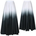 thumbnail image 1 of Women Lyrical Ballroom Dance Skirt Long Swing Wrap Skirt, 1 of 7