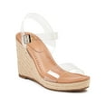 thumbnail image 1 of Women Madden NYC Lucite Espadrille Wedge, 1 of 5