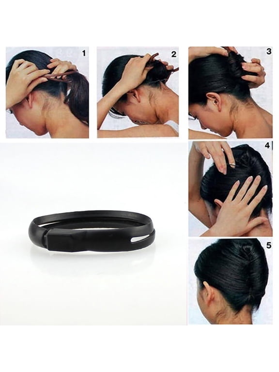 Women Magic Hair Styling Updo Donut Bun Maker Holder Tool Fashion Shaper Twister