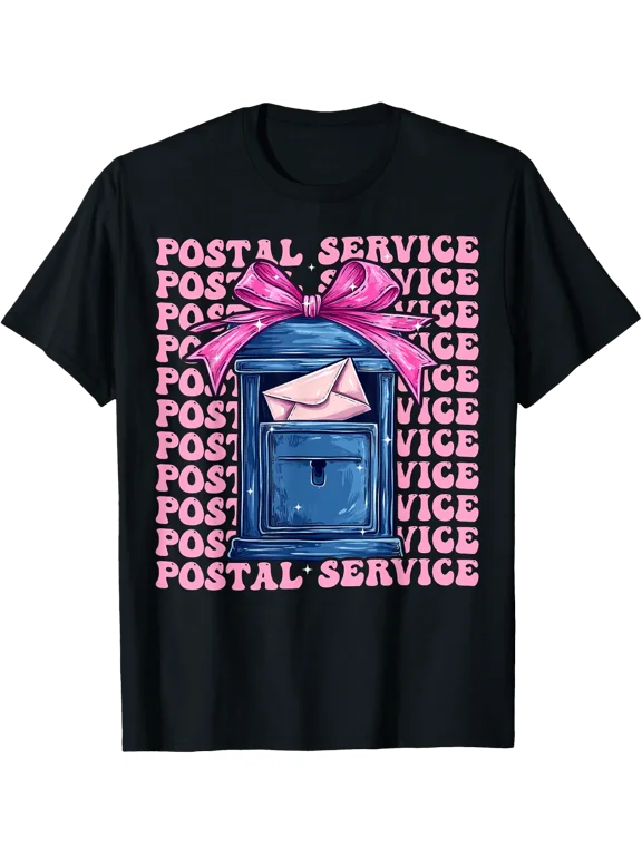 Women Mail Carrier Postal Service Post Office T Shirt Size S-5XL