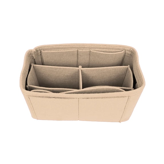Women Make up Organizer Felt Insert Bag For Handbag Travel Inner Purse Portable Cosmetic Bags Fit Various Bags