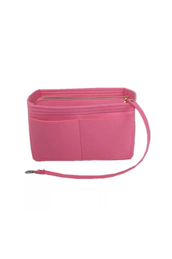 Women Make up Organizer Felt Insert Bag For Handbag Travel Inner Purse Portable Cosmetic Bags Fit Various Brand Bags