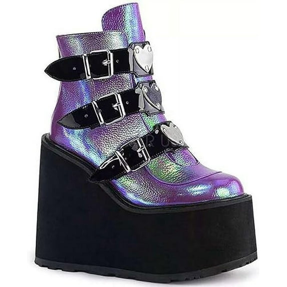 Women Mary Jane Dress Pumps Lolita Shoes Cute Platform Gothic Double Ankle Strap Round Toe Chunky Heel Uniform Pumps Shoes Perfect for School Party Business Work Dance Date Night Club