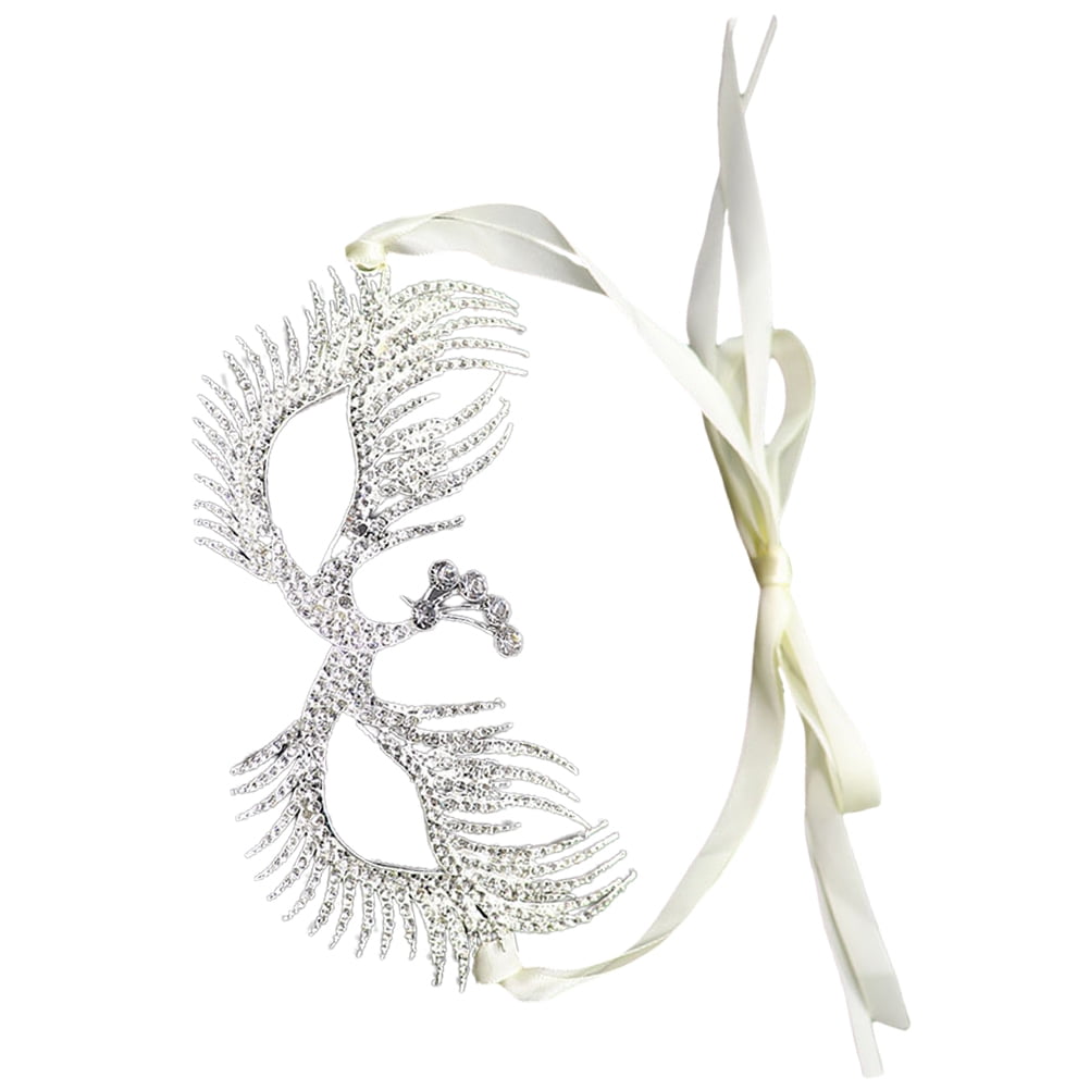 Women Masquerade Rhinestone Mask Party Mask Prom Decorative Eye Mask