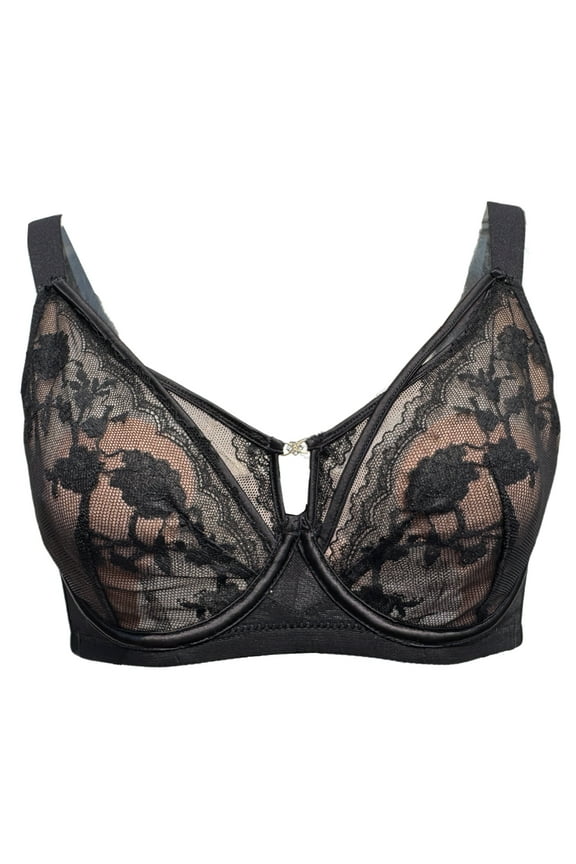 Women Mastectomy Bra Soft Underwire Breast Prosthesis with Pockets Comfort Everyday Bra