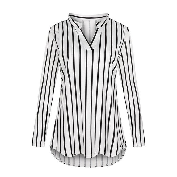 Women Maternity Long Sleeve Maternity Clothes Fall Striped Nursing Tops Blouse Clothes for The Beach for Breastfeeding