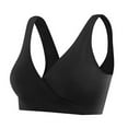 thumbnail image 1 of Women Maternity Nursing Sleep Bra Pregnant Women's Underwear Sleep Bra Postpartum Cross Breastfeeding Bra Cotton Breastfeeding Bralette, 1 of 7