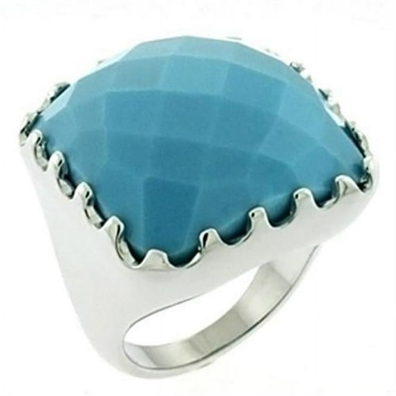 Women Matte Gold Brass Ring with No Stone in No Stone - Size 6