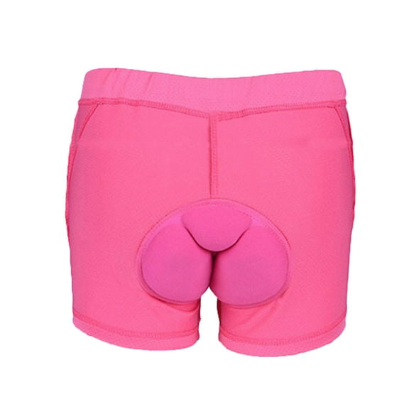 Women Men 3D Padded Cycling Underwear Shorts - Bike Undershorts Bicycle Underpants with Breathable Thicken Silicone Padded