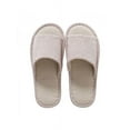 thumbnail image 1 of Women Men Anti-slip Linen Floral Slippers Home Indoor Summer Open Toe Flat Shoes Slippers Sandals, 1 of 6