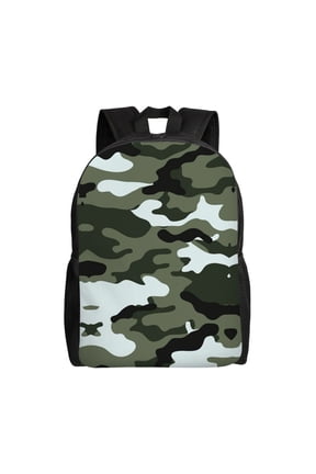 Women Men Army Camouflage Backpack Lightweight Rucksack Casual Daypack For Laptop Trave