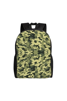 Women Men Army Camouflage Backpack Lightweight Rucksack Casual Daypack For Laptop Trave