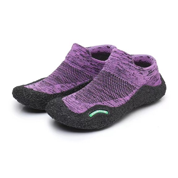 Women Men Barefoot Non-Slip Floor Sock Shoes Multi-Purpose Knitted Minimalist Socks Walking Shoes with Soft Rubber Sole