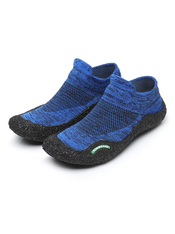 Women Men Barefoot Non-Slip Floor Sock Shoes Multi-Purpose Knitted Minimalist Socks Walking Shoes with Soft Rubber Sole
