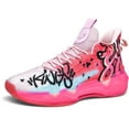 thumbnail image 1 of Women Men Basketball Shoes Fashion Running Sneakers Colorful Painting Sport Shoe, 1 of 8