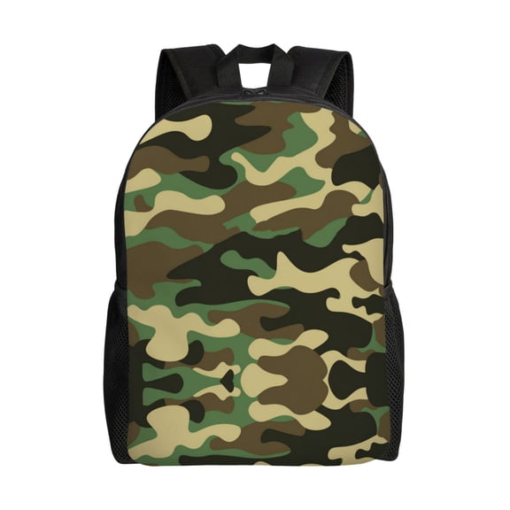 Women Men Camouflage Backpack Lightweight Rucksack Casual Daypack For Laptop Trave