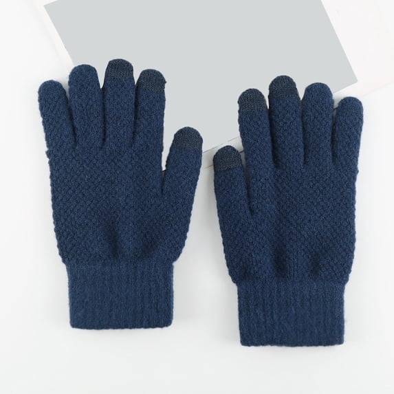 Women Men Casual Snowman Embroidered Full Finger Gloves Winter Warm Gloves Mittens for Women Cold Weather Heated Winter Ski Gloves Mittens Men Women Gloves Mitten Gloves Mittens Women Cold Weather