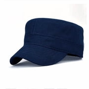Men Classic Army Plain Hat Cadet Combat Army Military Baseball Summer Cap