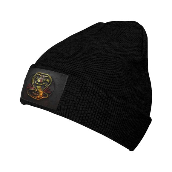 Women Men Cobra K-a Beanies Graphic Knitted Hat Women Winter Soft Warm Cap