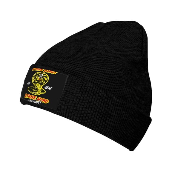 Women Men Cobra K-a Beanies Graphic Knitted Hat Women Winter Soft Warm Cap