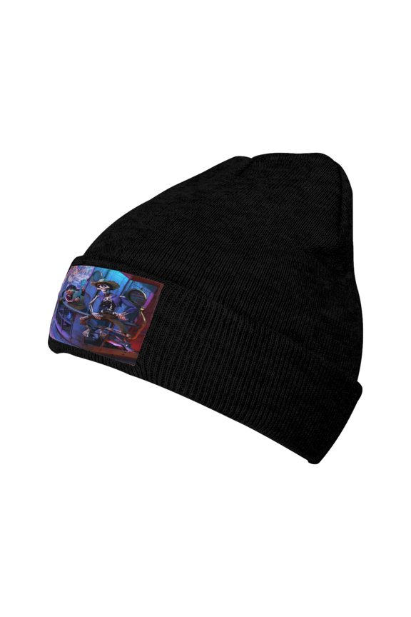 Women Men Coco Movie Beanies Graphic Knitted Hat Women Winter Soft Warm Cap