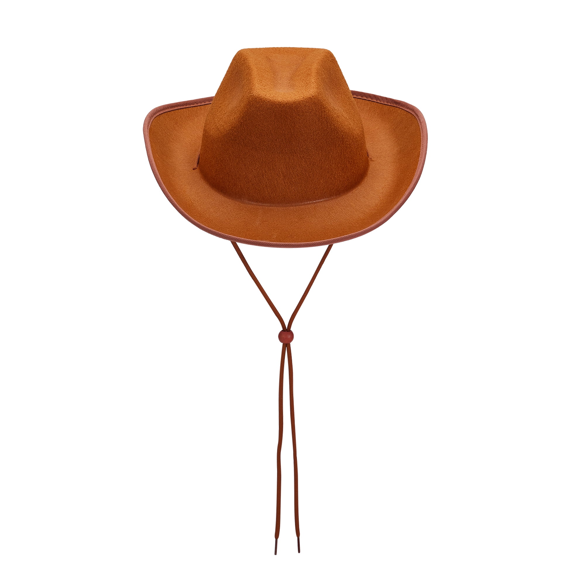 Women Men Cowboy Hat Classic Roll Up Brim Cowgirl Hat Western Cowboy