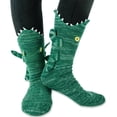 thumbnail image 1 of Women Men Crazy Funny Socks Novelty Knit Graphic Winter Warm Feet Sock Cute Christmas Halloween Birthday Party, 1 of 5