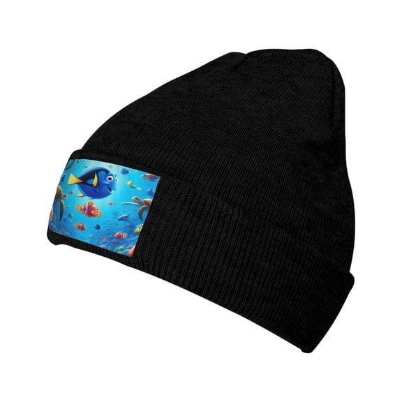 Women Men Finding Ne-m Beanies Graphic Knitted Hat Women Winter Soft Warm Cap
